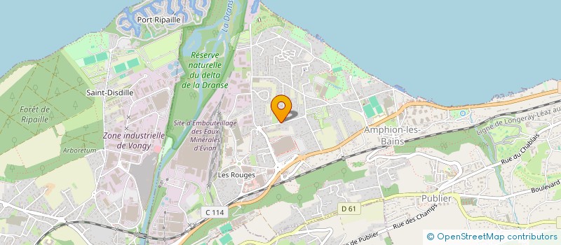 localisation de l'entreprise YAUTE INVEST  PUBLIER