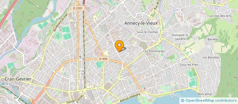 localisation de l'entreprise YAUTERNET  ANNECY