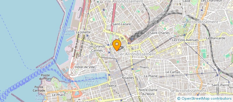 localisation de l'entreprise YAVITEX à MARSEILLE