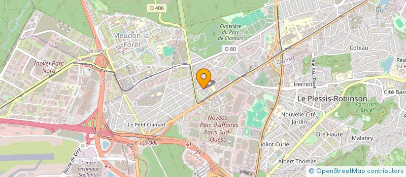 localisation de l'entreprise YAWIM à CLAMART