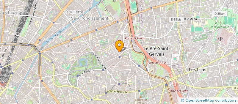 localisation de l'entreprise YAY  PARIS