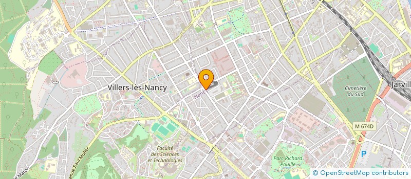 localisation de l'entreprise YAY  NANCY