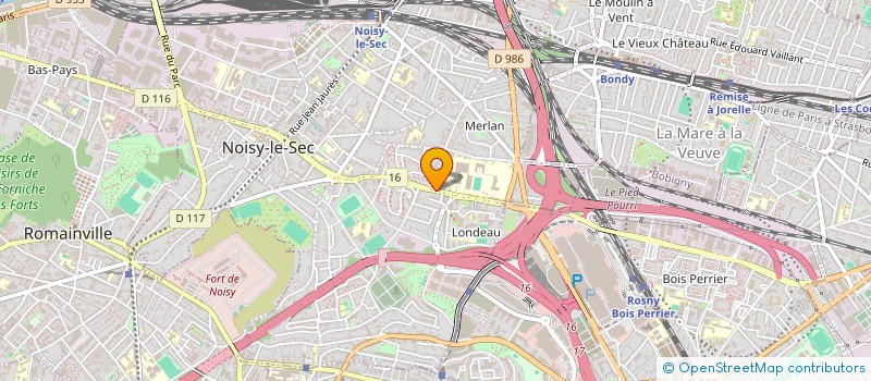 localisation de l'entreprise YAYA à NOISY LE SEC