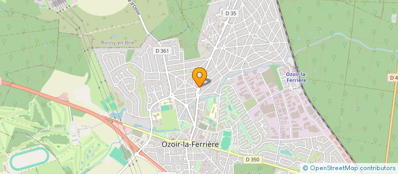 localisation de l'entreprise YAYA à OZOIR-LA-FERRIERE