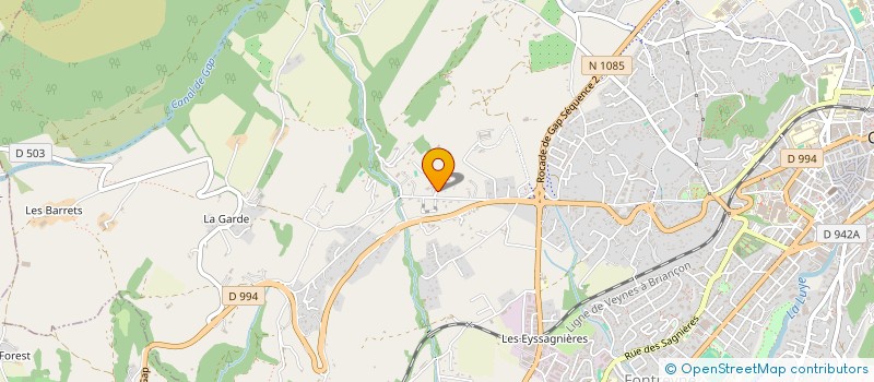 localisation de l'entreprise YAYA  GAP