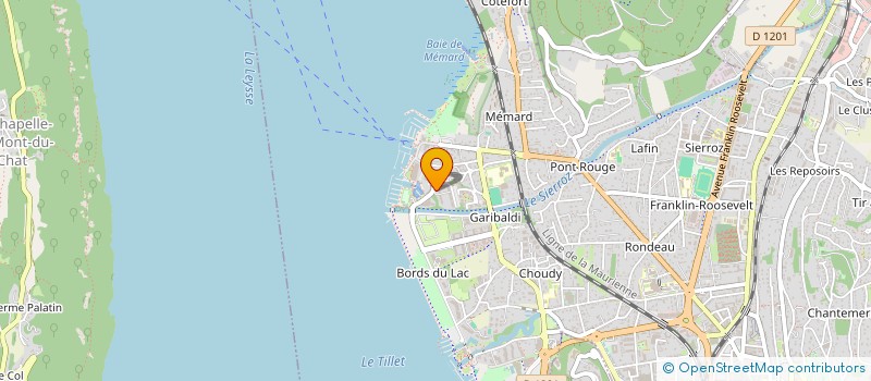 localisation de l'entreprise YAYA & CIE  AIX-LES-BAINS