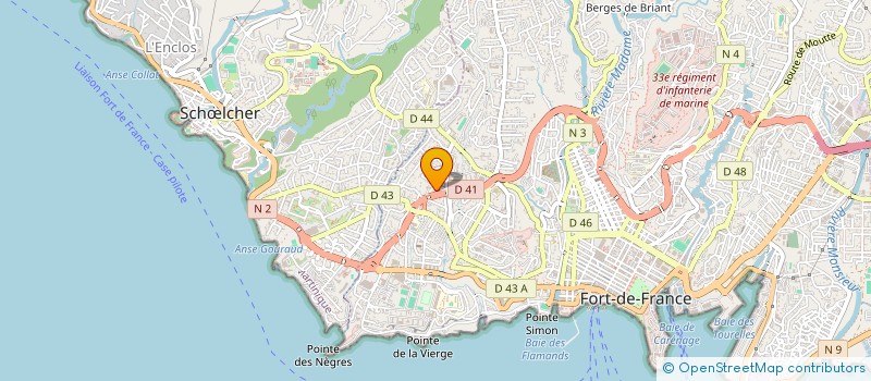 localisation de l'entreprise YAYA LOC  FORT DE FRANCE