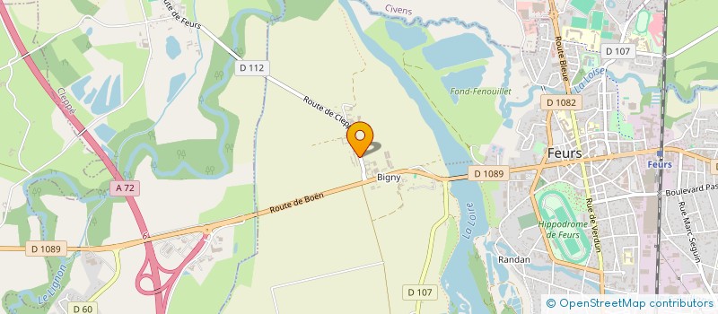 localisation de l'entreprise YAYA PROD  FEURS