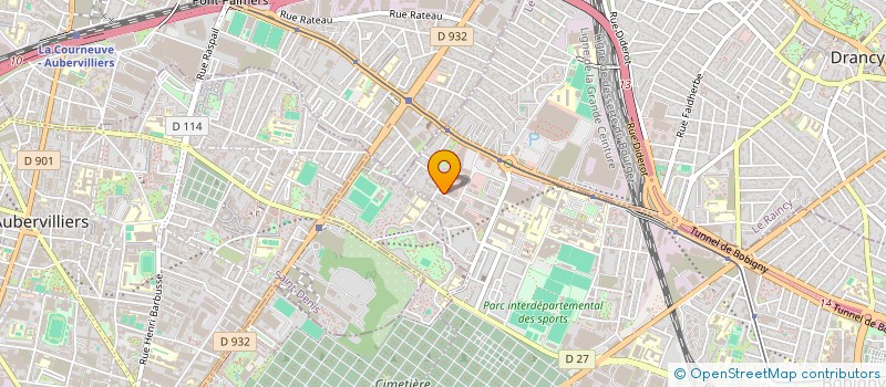 localisation de l'entreprise YAYA-ZEG DRIVE  BOBIGNY