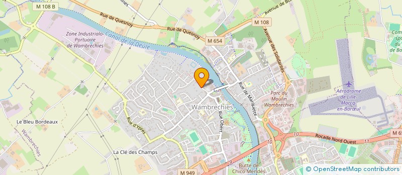 localisation de l'entreprise YAYAPAPOU  WAMBRECHIES