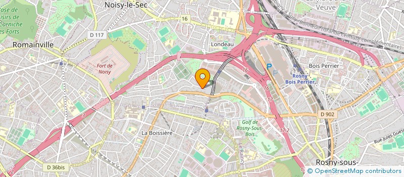 localisation de l'entreprise YAYE MARCELLE TRANSPORTS à NOISY-LE-SEC