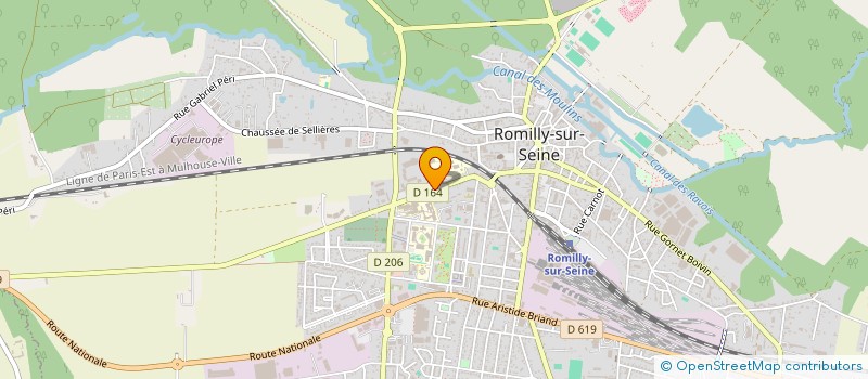 localisation de l'entreprise YAYLA  ROMILLY-SUR-SEINE