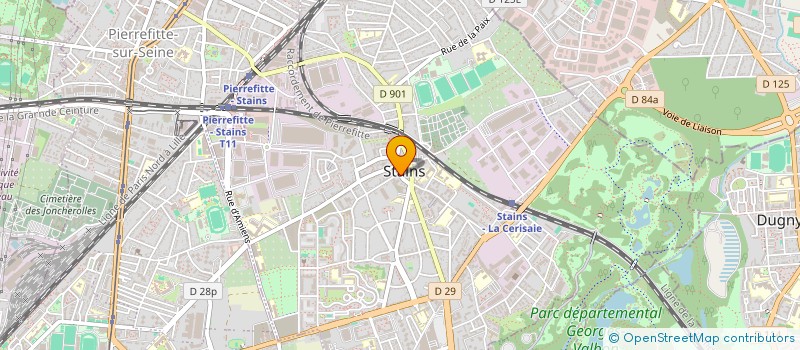 localisation de l'entreprise YAYOU AUTO à STAINS