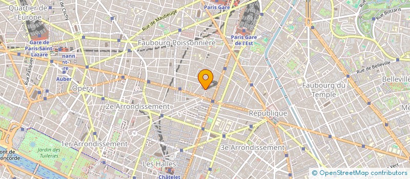 localisation de l'entreprise YAZ COMPAGNY à PARIS
