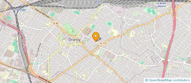 localisation de l'entreprise YAZICI à DRANCY
