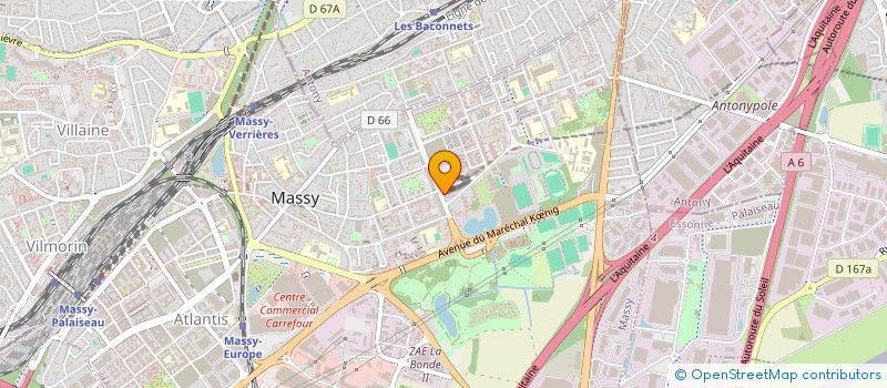 localisation de l'entreprise YAZID à MASSY