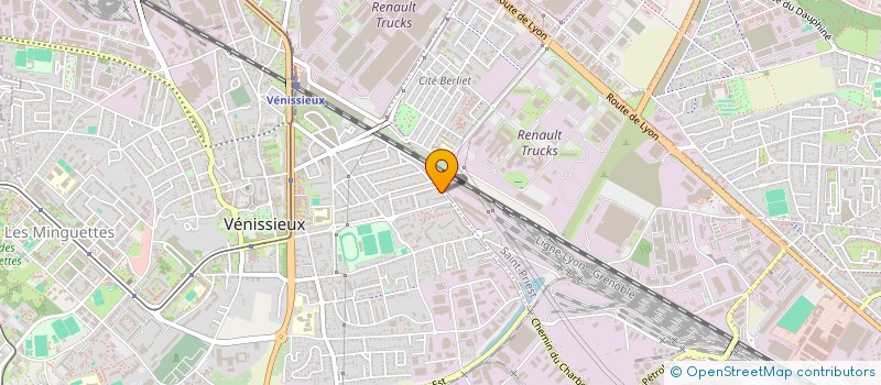 localisation de l'entreprise YAZIR  VENISSIEUX