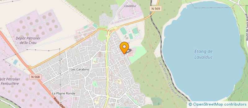 localisation de l'entreprise YB IMMOBILIER  FOS-SUR-MER