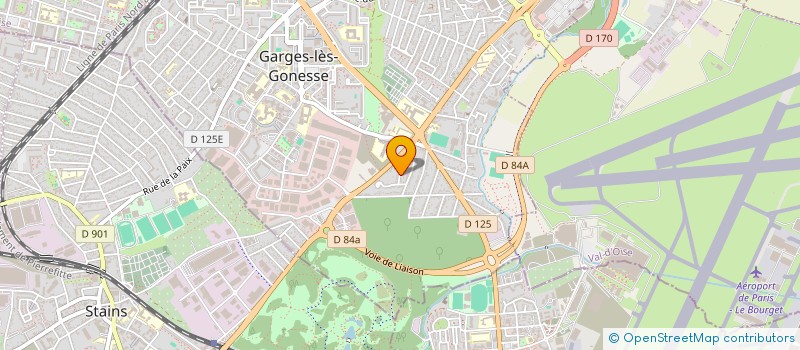 localisation de l'entreprise YB - IMMOBILIERS à GARGES-LES-GONESSE