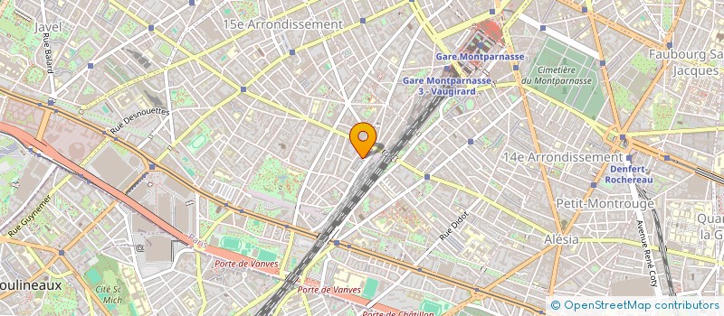 localisation de l'entreprise YB MEUBLES à PARIS