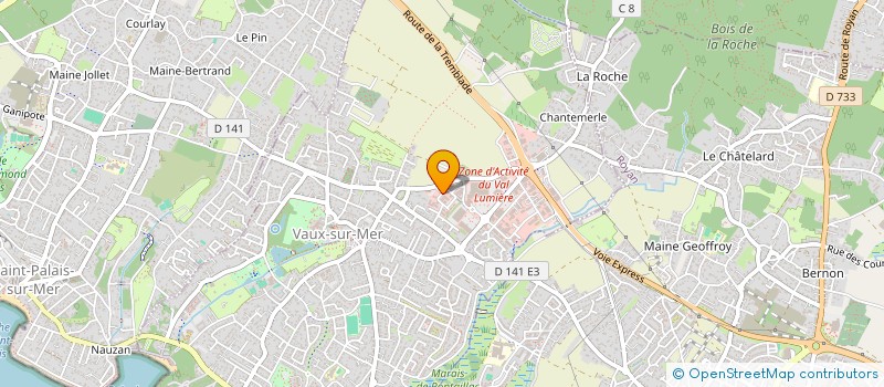 localisation de l'entreprise YB TRANSACTION  VAUX-SUR-MER