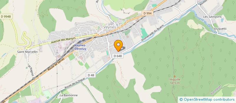 localisation de l'entreprise YB05 à VEYNES