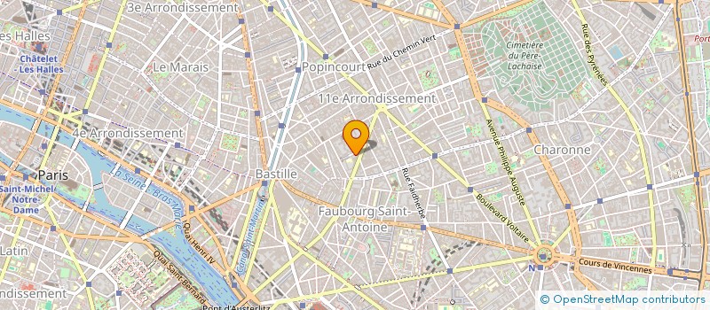 localisation de l'entreprise YBAS  PARIS