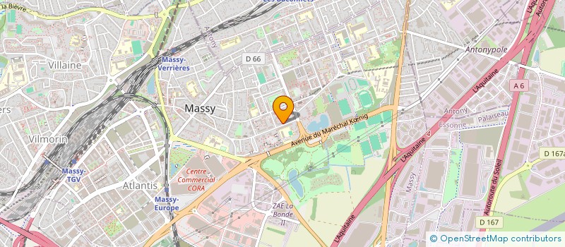 localisation de l'entreprise YBD CONSULTING à MASSY