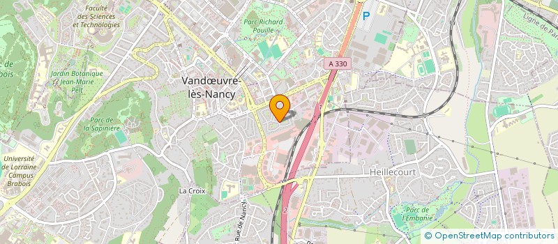 localisation de l'entreprise YBN-ENERGIES  VANDUVRE-LES-NANCY