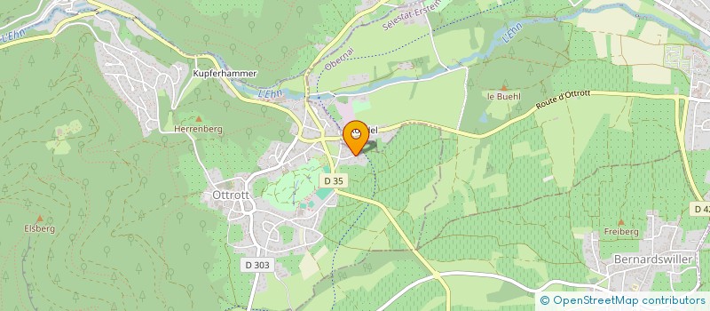 localisation de l'entreprise YBRID à OTTROTT