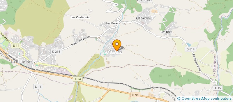 localisation de l'entreprise YBSOLUTION  LA BATIE-NEUVE