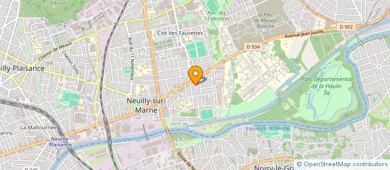 localisation de l'entreprise YBSSI'NA  NEUILLY SUR MARNE