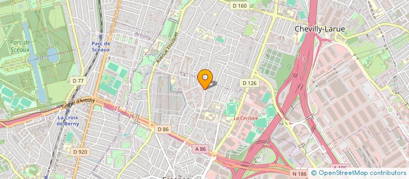 localisation de l'entreprise YBT FLEX à FRESNES