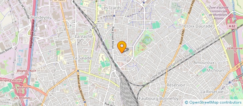 localisation de l'entreprise YC à TOULOUSE