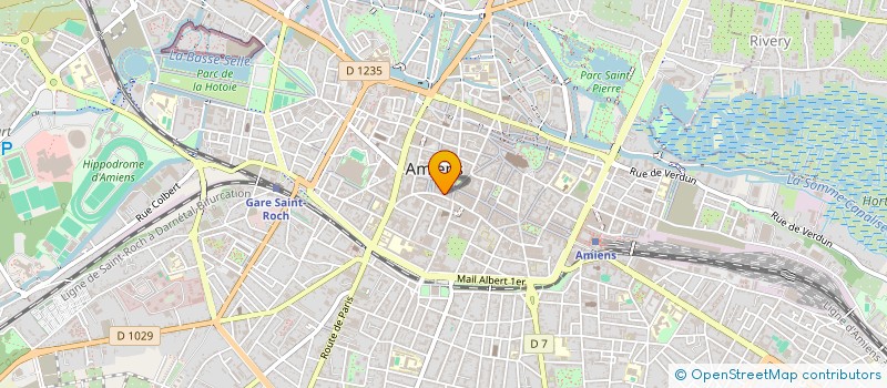 localisation de l'entreprise YC BARBER à AMIENS