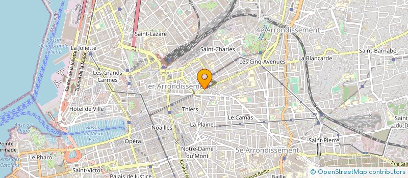 localisation de l'entreprise YC COMPANY à MARSEILLE