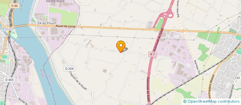 localisation de l'entreprise YC CONSTRUCTION ET RENOVATION  LORIOL-SUR-DROME