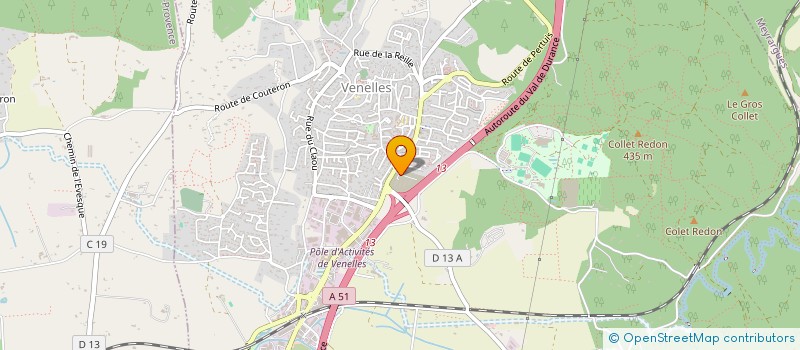 localisation de l'entreprise YC DEPANNAGE  VENELLES