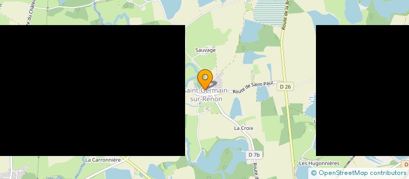 localisation de l'entreprise YC IMMO  SAINT-GERMAIN-SUR-RENON