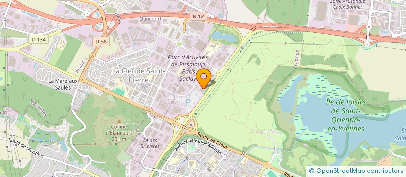 localisation de l'entreprise YC SA à TRAPPES