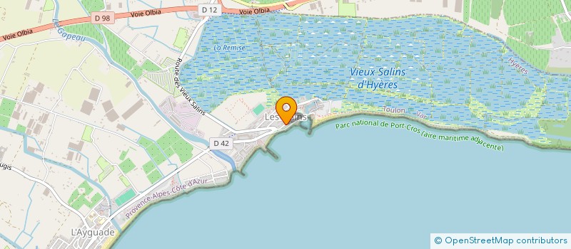 localisation de l'entreprise YC VINS CONCEPTS à HYERES