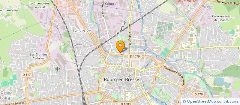 localisation de l'entreprise YCA PROPRETE ET SERVICES  BOURG-EN-BRESSE