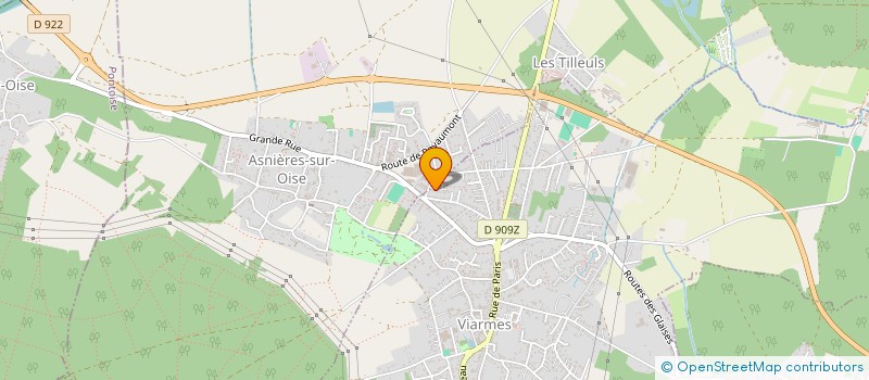 localisation de l'entreprise YCCM  CHAUMONTEL