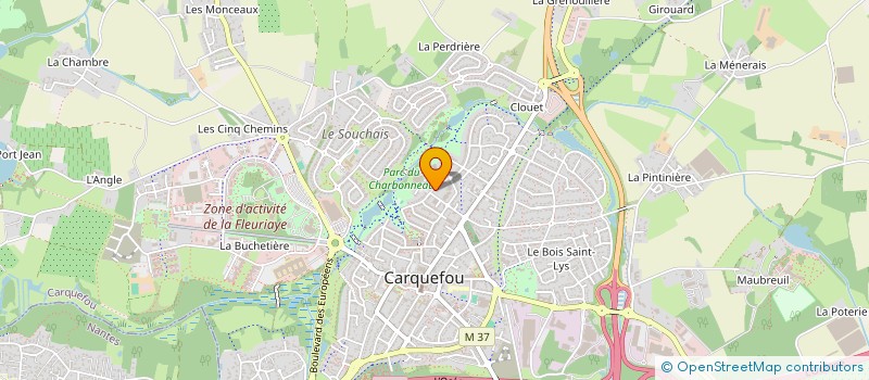 localisation de l'entreprise YCCO DUPAS  CARQUEFOU