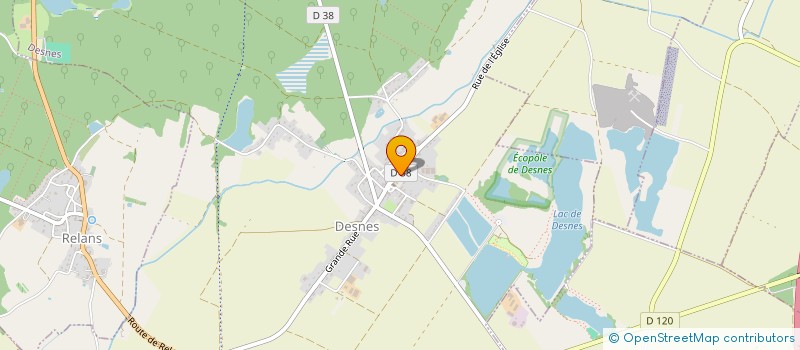 localisation de l'entreprise YCCP  DESNES