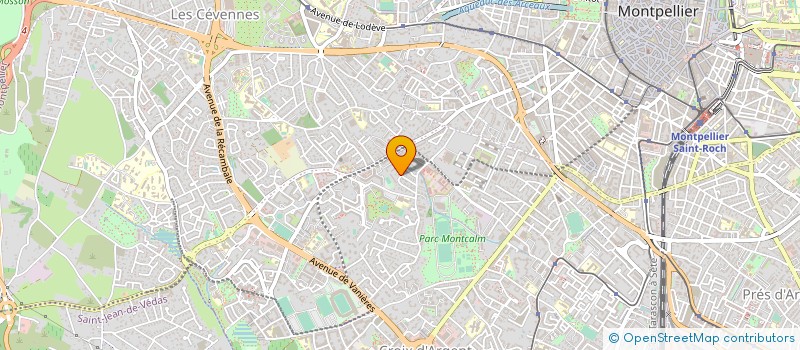 localisation de l'entreprise YCEA à MONTPELLIER