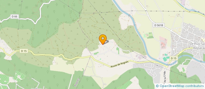 localisation de l'entreprise YCEA  LE PUY-SAINTE-REPARADE