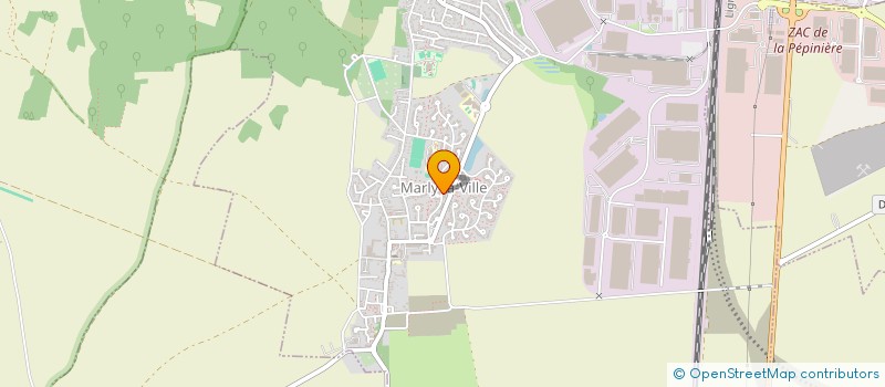 localisation de l'entreprise YCF  MARLY-LA-VILLE