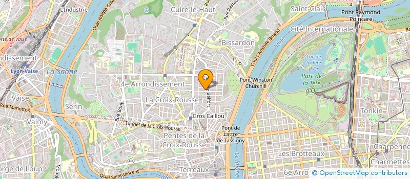 localisation de l'entreprise YCIELA à LYON