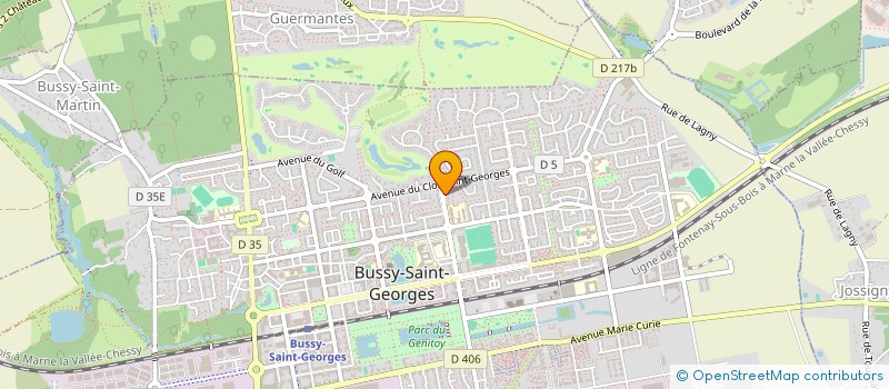 localisation de l'entreprise YCL  BUSSY-SAINT-GEORGES